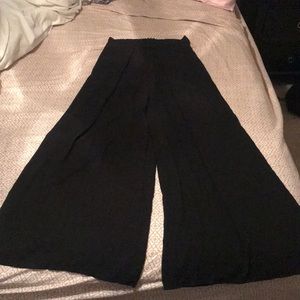 Long sheer dress pants